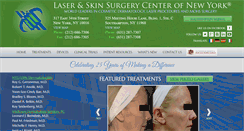 Desktop Screenshot of laserskinsurgery.com